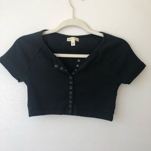 SILENCE + NOISE CROP TOP